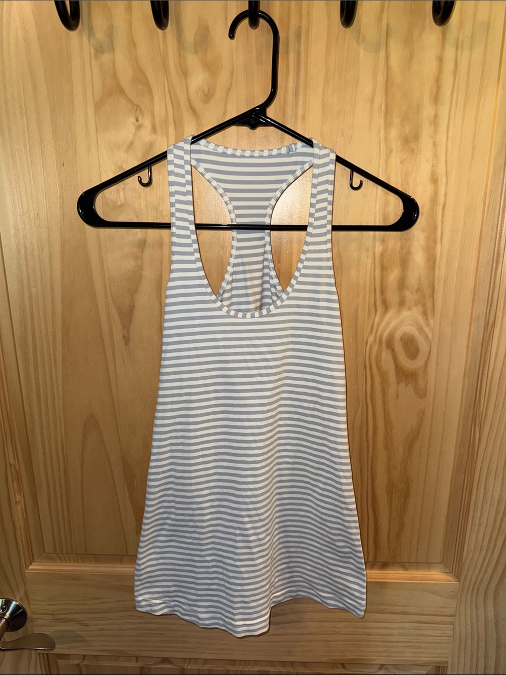 Lululemon Striped Racerback Tank Top